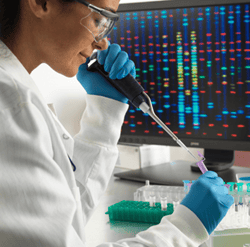 Scientist conducting researc