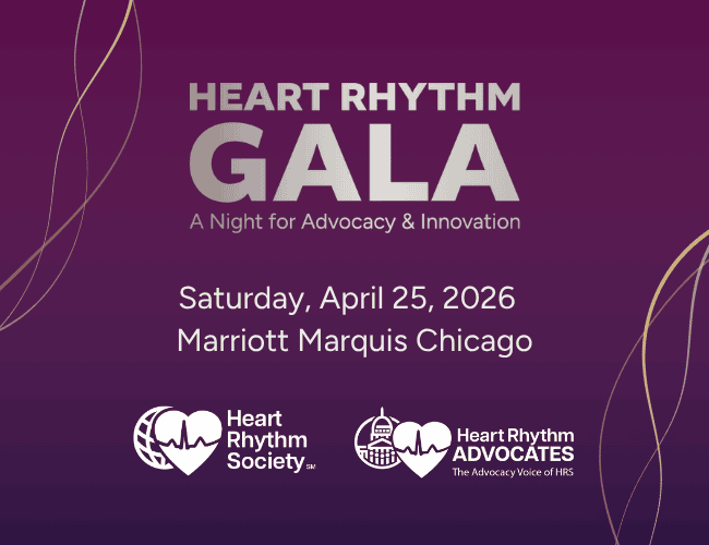 Heart Rhythm Gala, Saturday April 25, 2026, Marriott Marquis Chicago